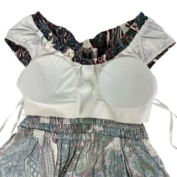 Soma Woven Shirred Maxi Bra Dress size XS - Picture 6 of 12